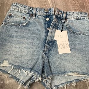 ZARA high waisted shorts